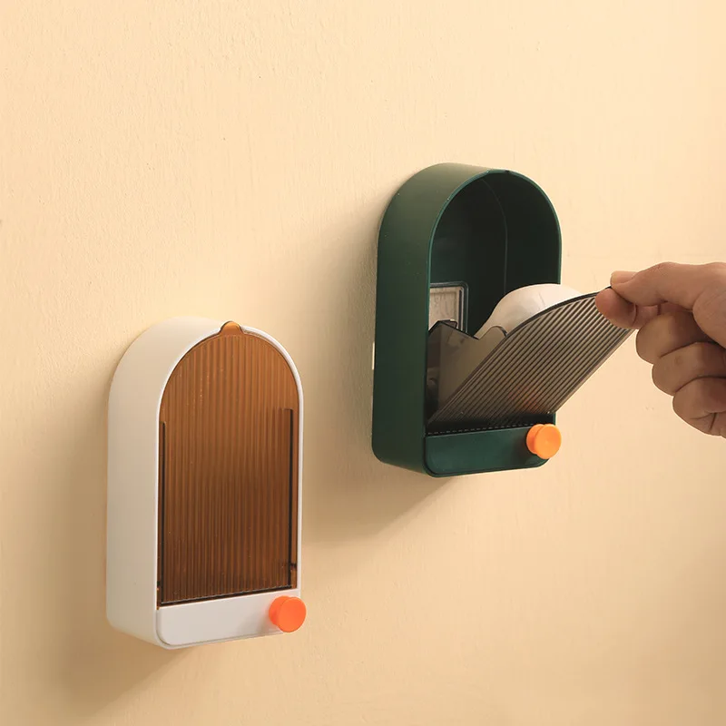 Soap Box Flip Wall Mounted Hole Free Household Detachable Large Capacity Dust-Proof Soap Storage Container Bathroom Accessories
Soap Box Flip Wall Mounted Hole Free Household Detachable Large Capacity Dust-Proof Soap Storage Container Bathroom Accessories