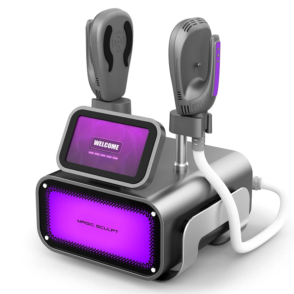 Professional 4 Tesla EMS Muscle Simulator Building 2 Handles Fat Removal Body Sculpting Machine 
Professional 4 Tesla EMS Muscle Simulator Building 2 Handles Fat Removal Body Sculpting Machine