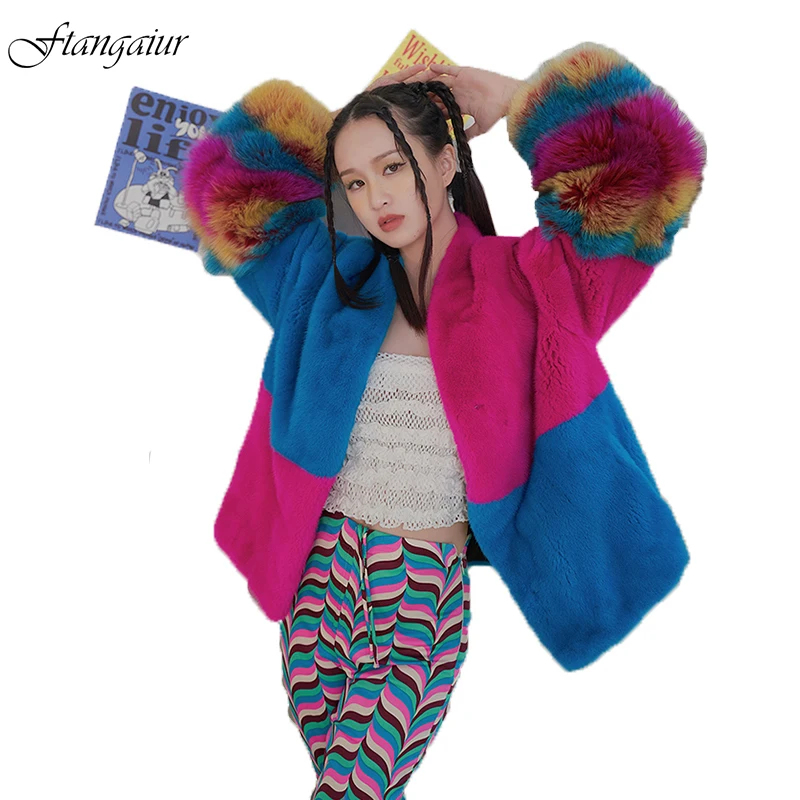 Ftangaiur Winter Women Import Velvet Mink Fur Coat Women's Cold Coat Fox Fur Mink Coats Women's Short Real Mink Fur Coats 
Ftangaiur Winter Women Import Velvet Mink Fur Coat Women's Cold Coat Fox Fur Mink Coats Women's Short Real Mink Fur Coats