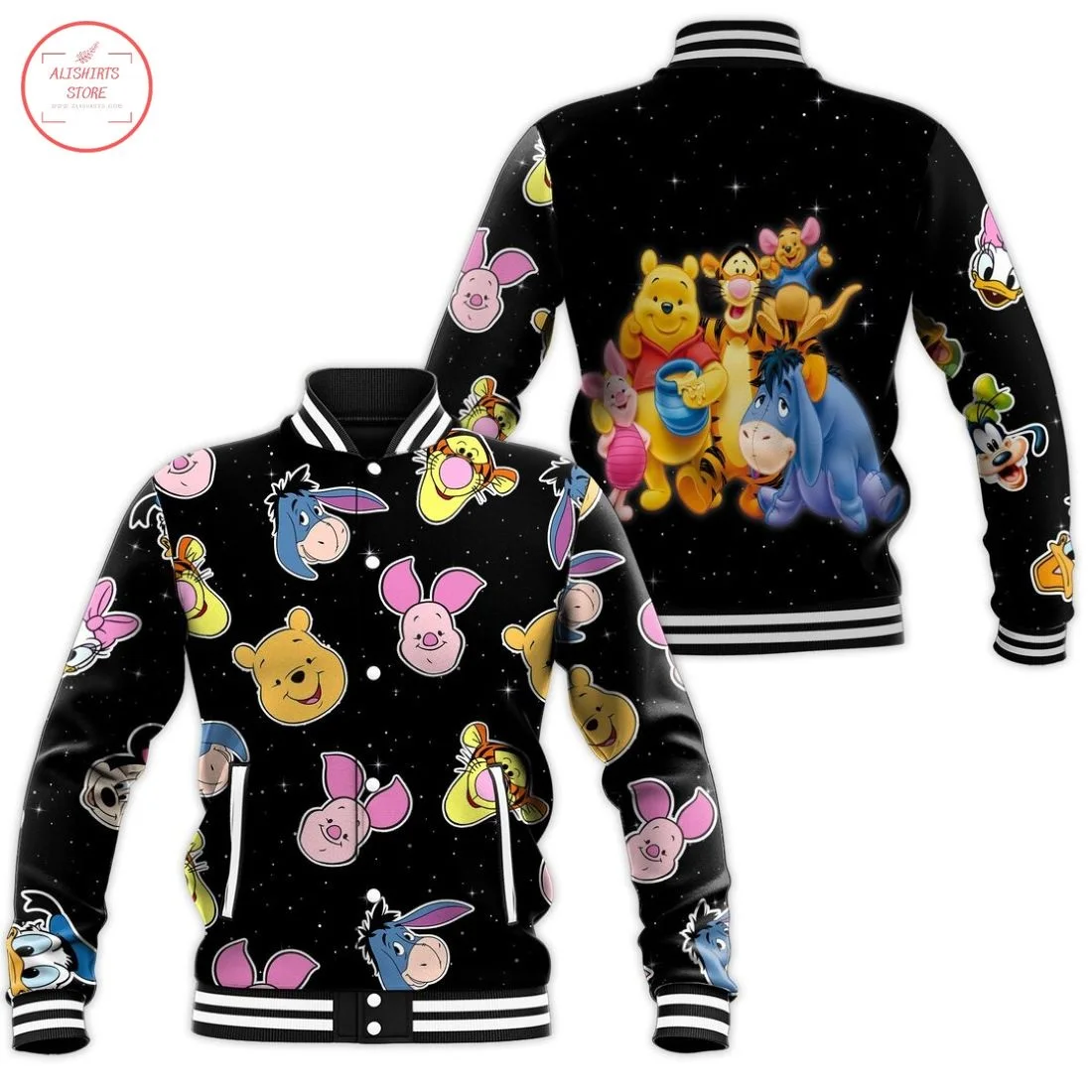 Новинка 2023, бейсбольная куртка с изображением Винни-Пуха Eeyore Disney, уличная куртка в стиле Харадзюку Y2K, мужская и женская повседневная куртка, модная Толстовка
Новинка 2023, бейсбольная куртка с изображением Винни-Пуха Eeyore Disney, уличная куртка в стиле Харадзюку Y2K, мужская и женская повседневная куртка, модная Толстовка