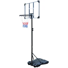 Portable Basketball Hoop Stand W/Wheels for Kids Youth Adjustable Height 5.4ft - 7ft Use for Indoor Outdoor Basketball Goals