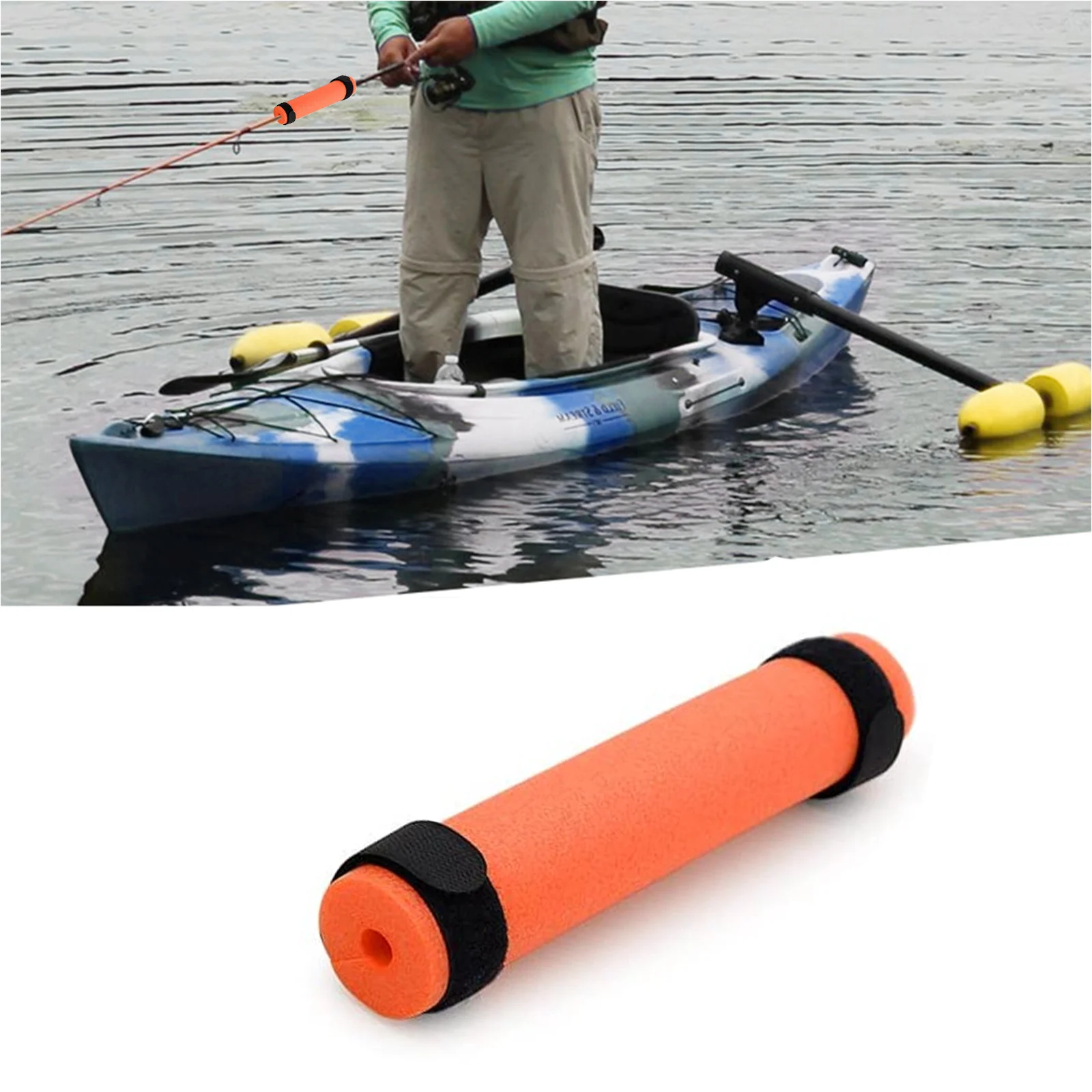 6PCS Fishing Rod Float Floating Rod Butt Cushion Fishing Float Tube With Straps For Fishing On Boats Kayaks Fishing Goods
6PCS Fishing Rod Float Floating Rod Butt Cushion Fishing Float Tube With Straps For Fishing On Boats Kayaks Fishing Goods