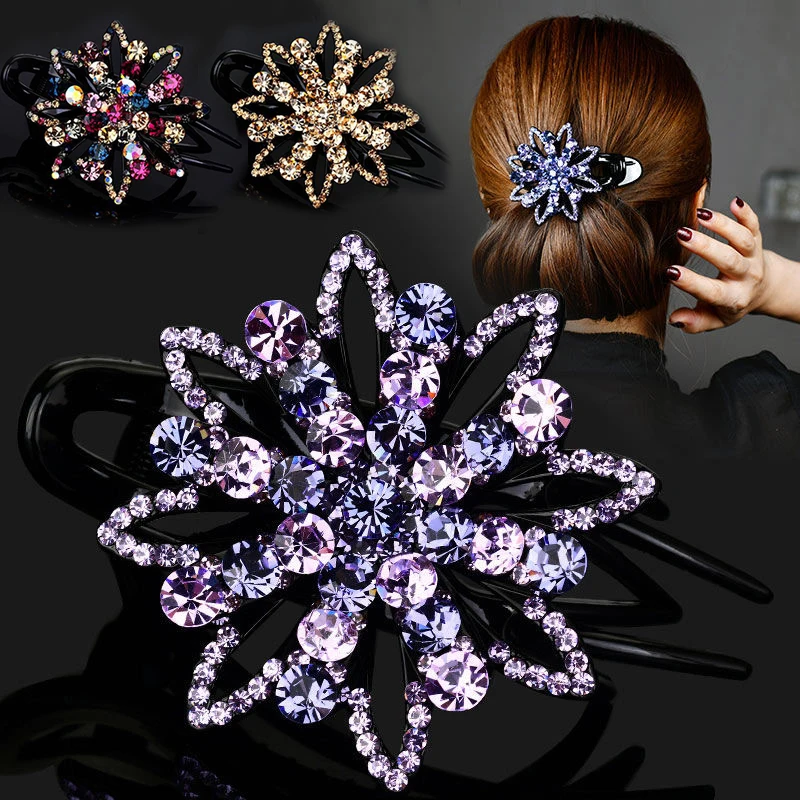 2022 Vintage Crystal Beads Hair Clips Rhinestone Flower Duckbill Hair Claws Hairpin Ponytail Headwear For Women Hair Accessories
2022 Vintage Crystal Beads Hair Clips Rhinestone Flower Duckbill Hair Claws Hairpin Ponytail Headwear For Women Hair Accessories
