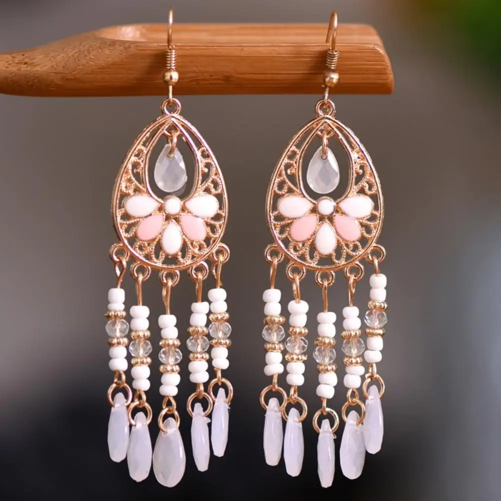 1 Pair Popular Hook Earrings Female Drop Earrings Colorful Multicolor Long Drop Earrings Bohemian
1 Pair Popular Hook Earrings Female Drop Earrings Colorful Multicolor Long Drop Earrings Bohemian