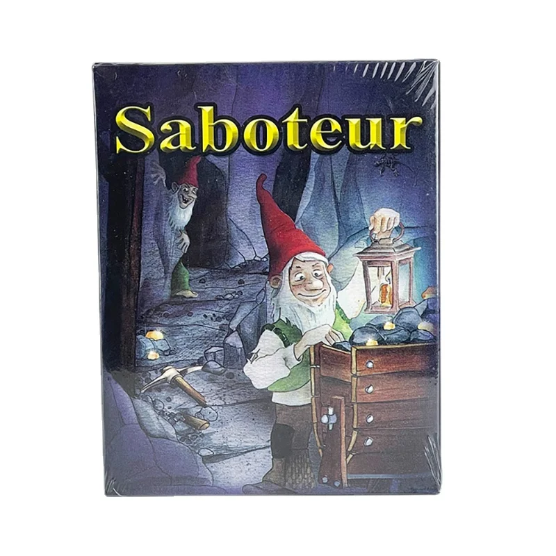 English Version Saboteur Board Game Dwarf Gold Miner Leisure Gathering Board Games
English Version Saboteur Board Game Dwarf Gold Miner Leisure Gathering Board Games