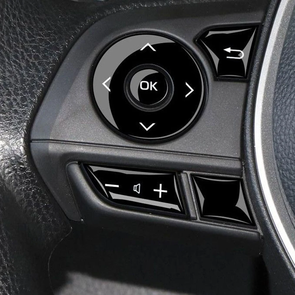 12pcs Gloss Black Steering Wheel Button Cover Trim For Toyota For Corolla 2019-2022 Steering Wheel Button Replacement
12pcs Gloss Black Steering Wheel Button Cover Trim For Toyota For Corolla 2019-2022 Steering Wheel Button Replacement