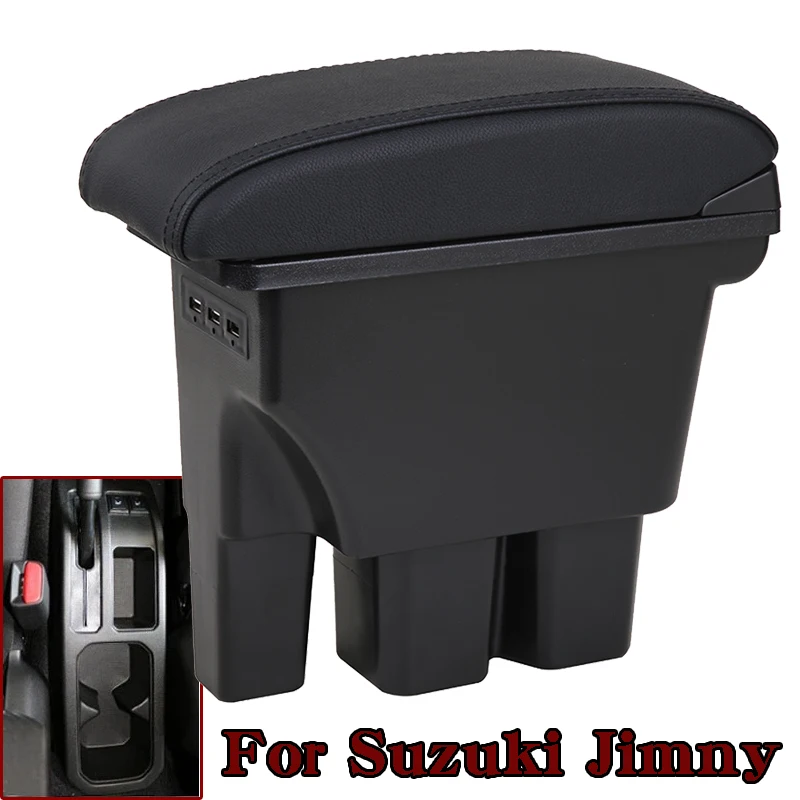 For Suzuki Jimny Armrest Jimny JB74 2021 2020 2019 2018 double-layer retractable with USB led light Car Armrest box
For Suzuki Jimny Armrest Jimny JB74 2021 2020 2019 2018 double-layer retractable with USB led light Car Armrest box