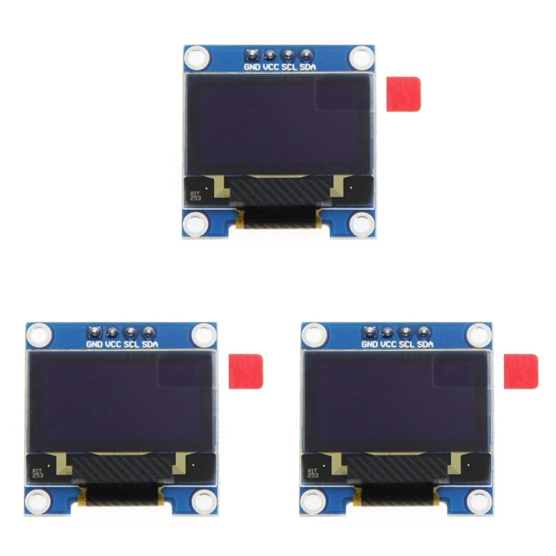 3X 0.96 Inch IIC I2C Serial GND 128X64 OLED LCD LED Display Module SSD1306 For Arduino Kit White Display
3X 0.96 Inch IIC I2C Serial GND 128X64 OLED LCD LED Display Module SSD1306 For Arduino Kit White Display