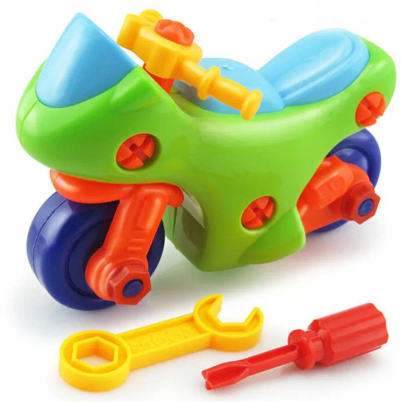 Children DIY Mini Motorcycle Toy Set High Quality Plastic Assembles and Removable Car Toy Fun Educational Puzzle Toys for Kids
Children DIY Mini Motorcycle Toy Set High Quality Plastic Assembles and Removable Car Toy Fun Educational Puzzle Toys for Kids