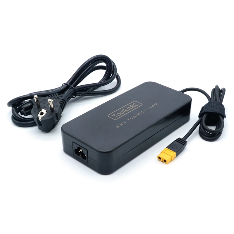 ToolkitRC ADP180 180W 19.5V 9.3A Charging Pwer Supply XT60 Interface Power Adapter Compatible with ISDT Q6 T6 T8 M6 M9 chargers
ToolkitRC ADP180 180W 19.5V 9.3A Charging Pwer Supply XT60 Interface Power Adapter Compatible with ISDT Q6 T6 T8 M6 M9 chargers