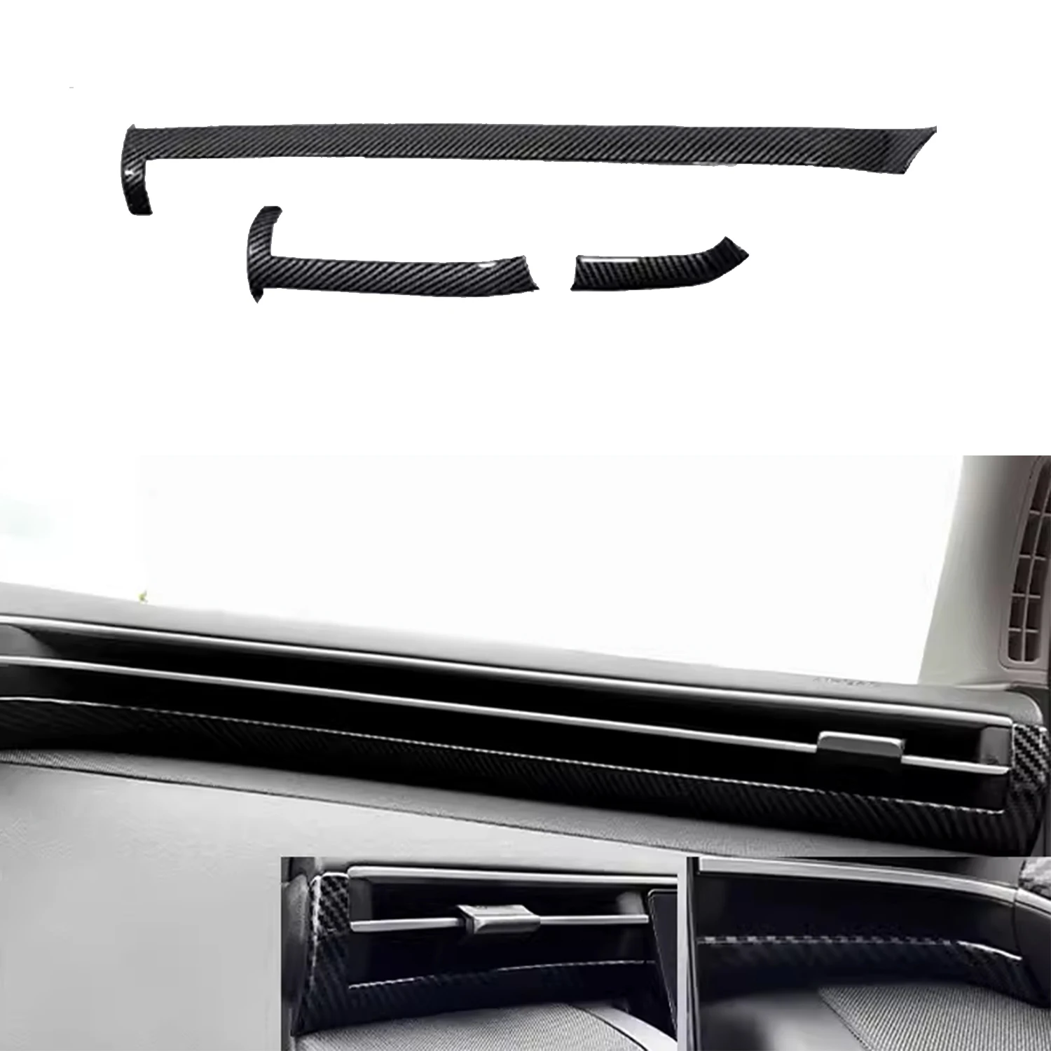 For Hyundai Tucson NX4 2022 2023 Car Accessories Interior Dashboard A/C Air Outlet Vent Decor Cover Trim 3pcs (Only For LHD)
For Hyundai Tucson NX4 2022 2023 Car Accessories Interior Dashboard A/C Air Outlet Vent Decor Cover Trim 3pcs (Only For LHD)