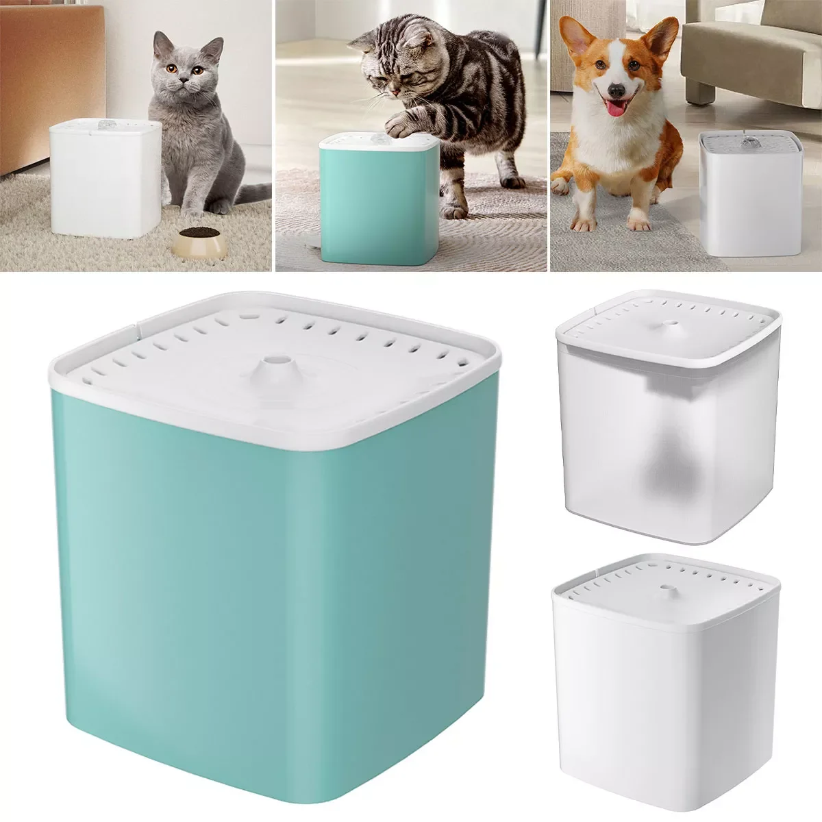2023NEW Pet Fountain Automatic Cat Water Fountain Dog Water Dispenser with Smart 3L USB Pets Drinker Feeder Bowl Drinking Dispe
2023NEW Pet Fountain Automatic Cat Water Fountain Dog Water Dispenser with Smart 3L USB Pets Drinker Feeder Bowl Drinking Dispe
