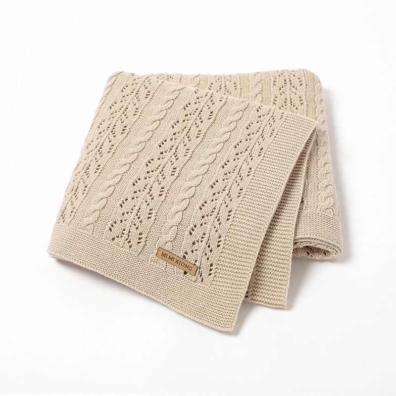 Baby Blankets Knitted Newborn Gender Netural Solid Plain Swaddle Wrap Plaid 100*80cm Breathable Infant Boys Girls throw Cellular
Baby Blankets Knitted Newborn Gender Netural Solid Plain Swaddle Wrap Plaid 100*80cm Breathable Infant Boys Girls throw Cellular