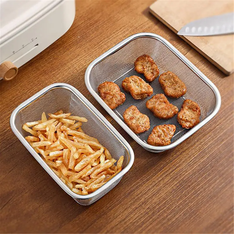 Fine Mesh Oil Strainer Mesh Colander Bowl Washing Kitchen Fine Fruit Vegetable Stainless Strainers Steel Drain Drainer Washer
Fine Mesh Oil Strainer Mesh Colander Bowl Washing Kitchen Fine Fruit Vegetable Stainless Strainers Steel Drain Drainer Washer