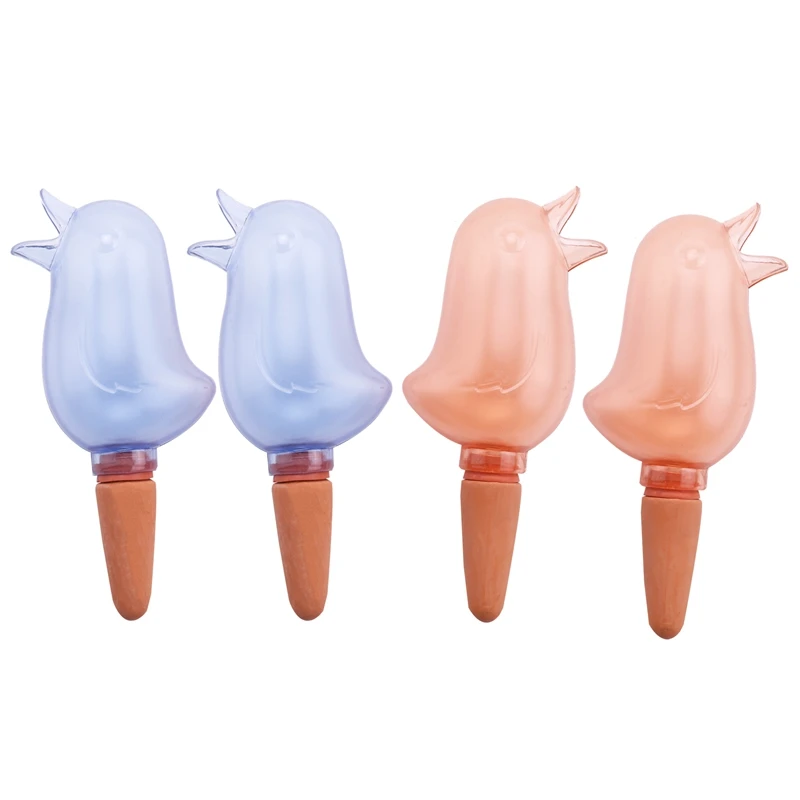 4 Pcs Bird Shape Clear Plant Waterer Clear Self Watering Devices Globes, Houseplant Watering Bulbs Plant Watering Spikes Automat
4 Pcs Bird Shape Clear Plant Waterer Clear Self Watering Devices Globes, Houseplant Watering Bulbs Plant Watering Spikes Automat