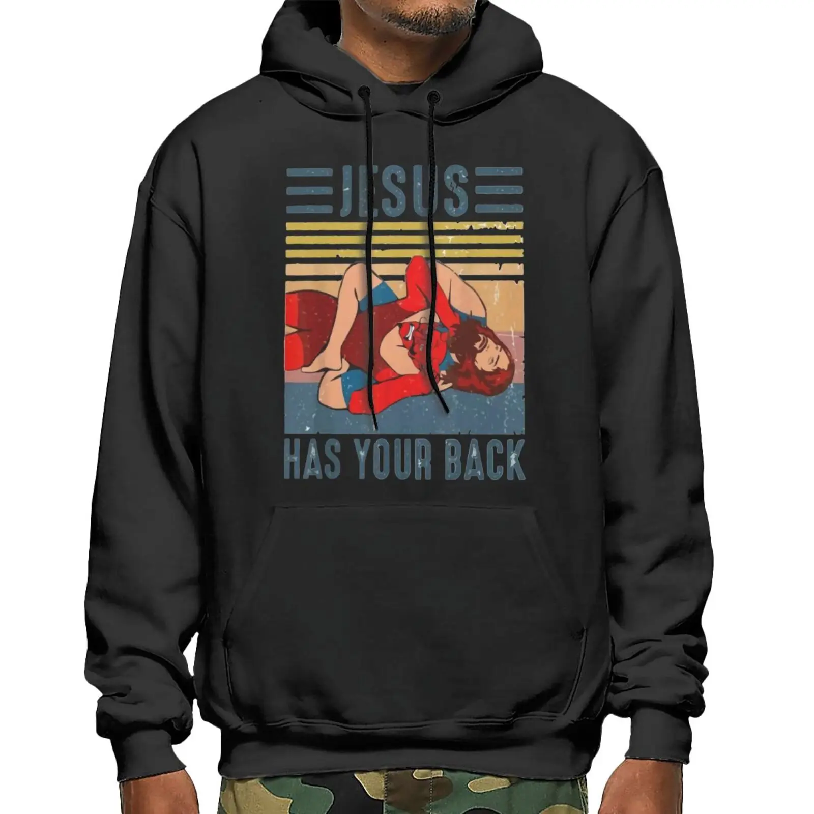 Jesus Has Your Back Mma Wrestling Sweatshirts Hoodies Streetwear Men Men Clothing Japanese Streetwear Essentials Hoodie Jacket
Jesus Has Your Back Mma Wrestling Sweatshirts Hoodies Streetwear Men Men Clothing Japanese Streetwear Essentials Hoodie Jacket