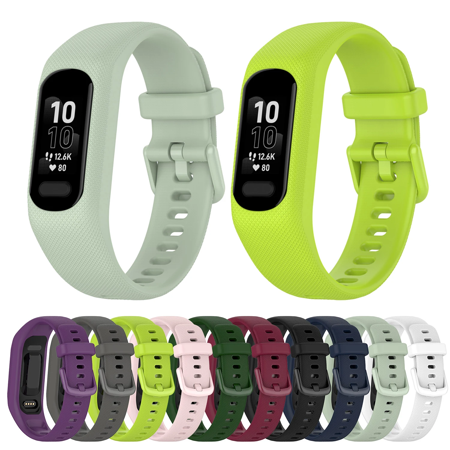 For Garmin vivosmart 5 Bracelet Integrated Strap Color Silicone Texture Replacement Wristband
For Garmin vivosmart 5 Bracelet Integrated Strap Color Silicone Texture Replacement Wristband