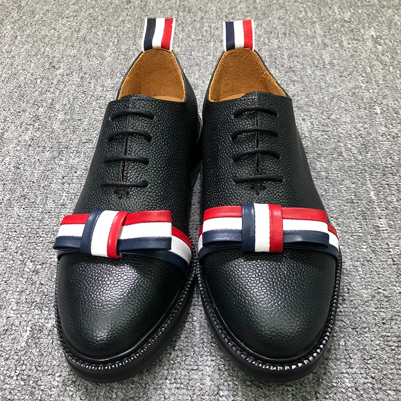TB THOM Genuine Leather Shoes With Bow Design Women British Style High Quality Comfortable Cowhide Women's Shoes Casual
TB THOM Genuine Leather Shoes With Bow Design Women British Style High Quality Comfortable Cowhide Women's Shoes Casual