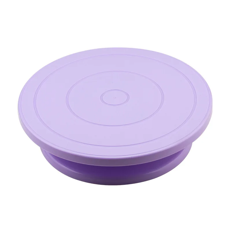 Cake Mold Turntable Multi Size Color Cake Turntable Plastic Turntable Embossed Cream Workbench Baking Utensils
Cake Mold Turntable Multi Size Color Cake Turntable Plastic Turntable Embossed Cream Workbench Baking Utensils