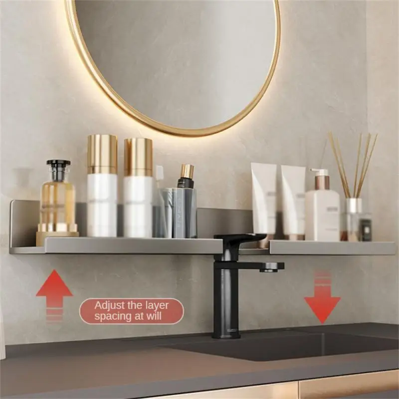 Bathroom Storage Rack Wall Mount Multifunctional Organizer For Washstand Mirror Basin Faucet Storage Rack Organizer
Bathroom Storage Rack Wall Mount Multifunctional Organizer For Washstand Mirror Basin Faucet Storage Rack Organizer