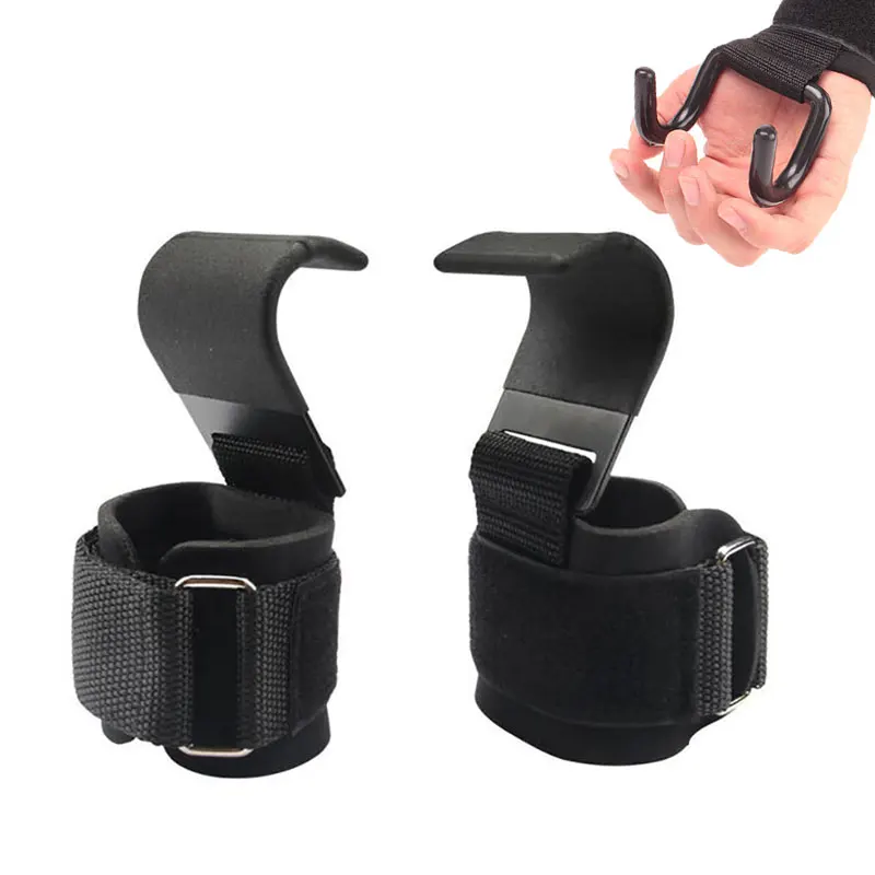 2 PCS Fitness Weight Lifting Hook Gym Fitness Hook Weightlifting Training Grips Straps Hand-Bar Wrist Strap Pull-Ups Hooks
2 PCS Fitness Weight Lifting Hook Gym Fitness Hook Weightlifting Training Grips Straps Hand-Bar Wrist Strap Pull-Ups Hooks