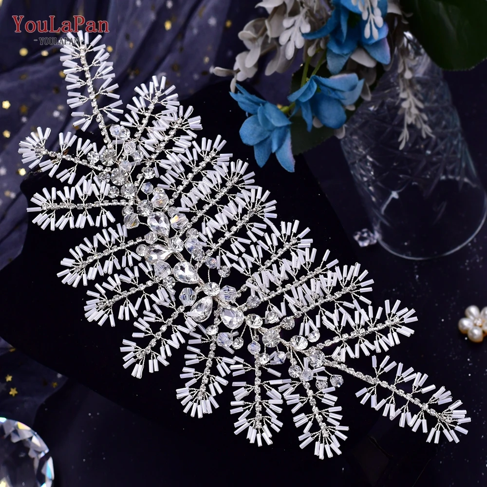 TOPQUEEN HP247 Wedding Headband White Tube Bridal Headpieces Rhinestone Woman Headwear for Party Bridesmaid Tiara and Headdress 
TOPQUEEN HP247 Wedding Headband White Tube Bridal Headpieces Rhinestone Woman Headwear for Party Bridesmaid Tiara and Headdress