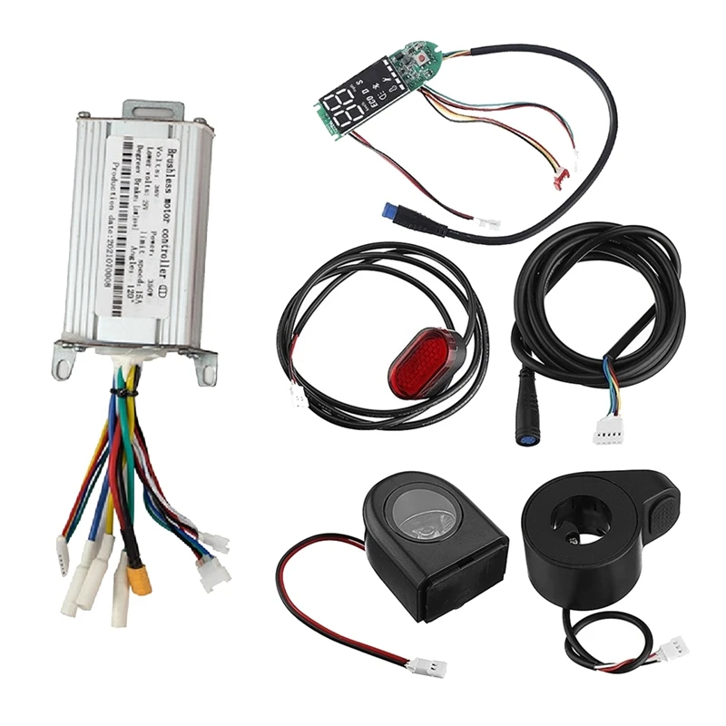 36V 350W Scooter Controller+Dashboard With Panel+Bluetooth LED Display With APP For Xiaomi M365 Electric Scooter Accelerator
36V 350W Scooter Controller+Dashboard With Panel+Bluetooth LED Display With APP For Xiaomi M365 Electric Scooter Accelerator