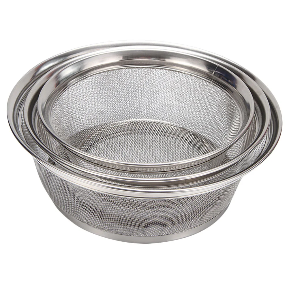 3Pcs Kitchen Draining Baskets Daily Use Washing Baskets Multi-function Fruits Washing Baskets
3Pcs Kitchen Draining Baskets Daily Use Washing Baskets Multi-function Fruits Washing Baskets