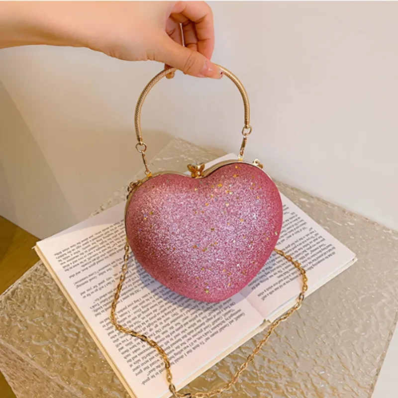 Rhinestone Evening Women Chain Single Crossbody Handbag Clutch Purse For Shape Bags Female Lady Dinner Purses Long Heart
Rhinestone Evening Women Chain Single Crossbody Handbag Clutch Purse For Shape Bags Female Lady Dinner Purses Long Heart