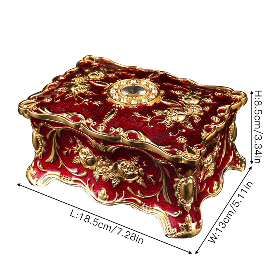 Европейская Кружевная Шкатулка Для Украшений: Органайзер Для Колец, Серег, Ожерелий, Декоративный Настольный Предмет
Европейская Кружевная Шкатулка Для Украшений: Органайзер Для Колец, Серег, Ожерелий, Декоративный Настольный Предмет