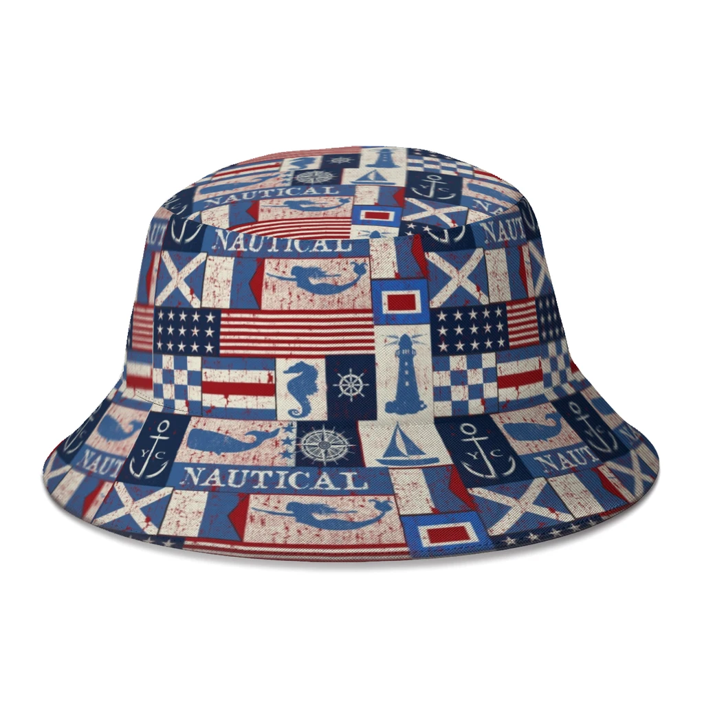 Summer Unisex Leisure Bucket Hats Nautical Retro Grunge Flag Women Men Fishing Fisherman Hats Autumn Outdoor Sun Cap for Bob
Summer Unisex Leisure Bucket Hats Nautical Retro Grunge Flag Women Men Fishing Fisherman Hats Autumn Outdoor Sun Cap for Bob