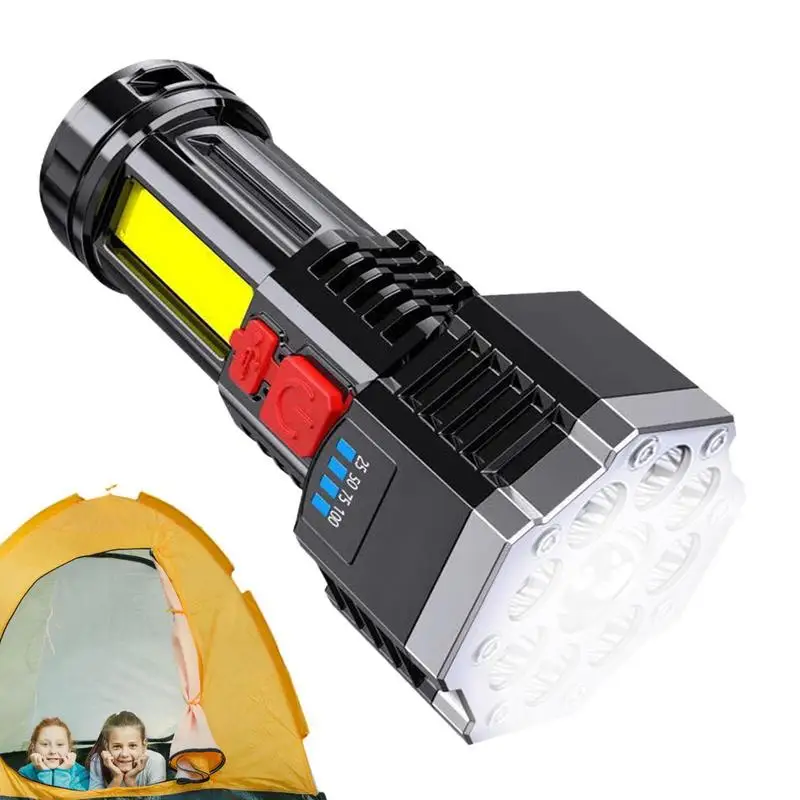 Flashlights For Camping LED Flashlight Ultra Bright Handheld Rechargeable Touch Light Portable Flash Light For Hiking Camping
Flashlights For Camping LED Flashlight Ultra Bright Handheld Rechargeable Touch Light Portable Flash Light For Hiking Camping