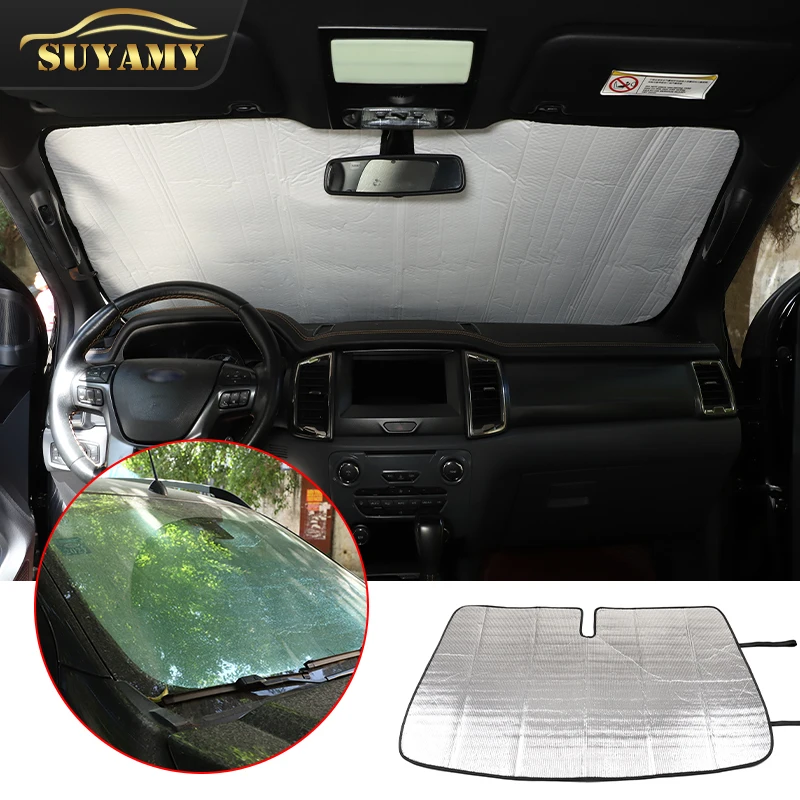 Car Sunshade Front Rear Window Curtain Shade Sun Protector Windshield Visor Cover Foldable For Ford Ranger 2015-21 UV Protection
Car Sunshade Front Rear Window Curtain Shade Sun Protector Windshield Visor Cover Foldable For Ford Ranger 2015-21 UV Protection