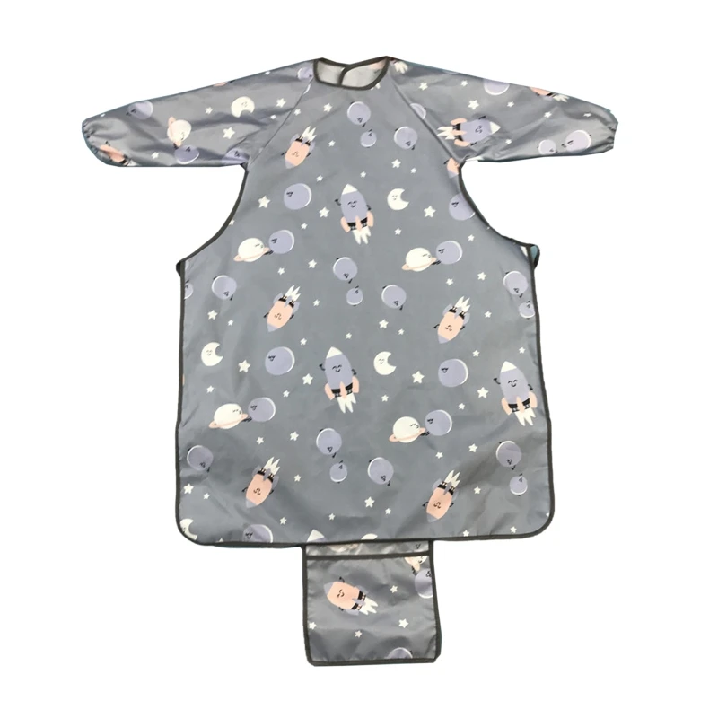 Newborn Long Sleeve Bib Coverall with Table Cloth Cover Dining Chair Gown Saliva Towel Burp Apron
Newborn Long Sleeve Bib Coverall with Table Cloth Cover Dining Chair Gown Saliva Towel Burp Apron