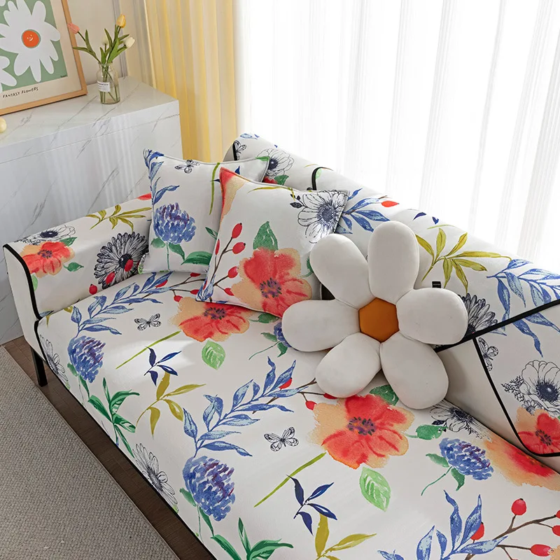 Летняя шелковая подушка для дивана, вышитый Коврик, подушка, простой современный нескользящий чехол для дивана, универсальное крутое секци...
Летняя шелковая подушка для дивана, вышитый Коврик, подушка, простой современный нескользящий чехол для дивана, универсальное крутое секци...