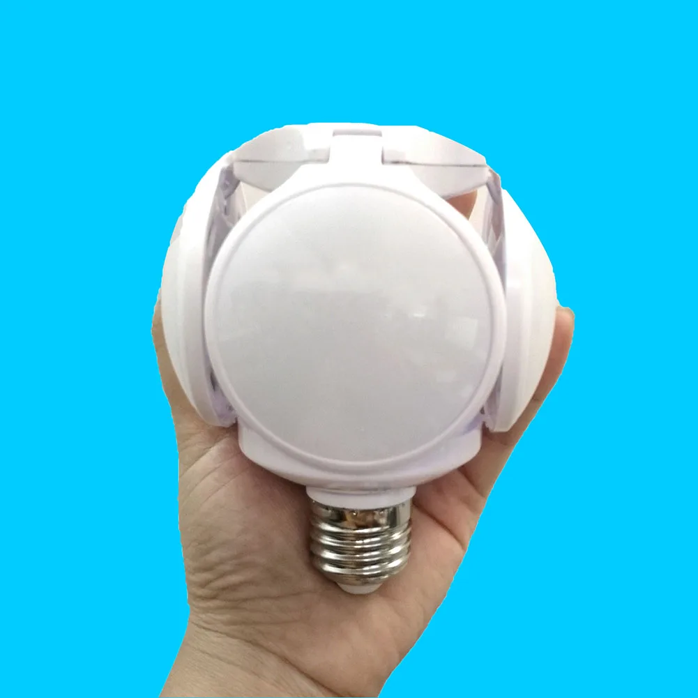 40W LED Football Bulb Deformable Lights Fan Blade Folding Bulbs House Lighting Lamp Garage Warehouse Lighting Fixture
40W LED Football Bulb Deformable Lights Fan Blade Folding Bulbs House Lighting Lamp Garage Warehouse Lighting Fixture