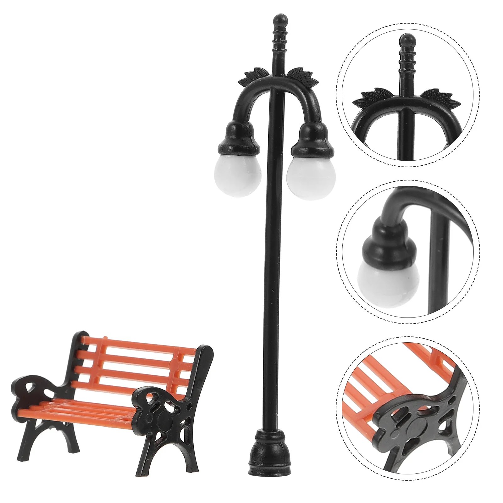 Mini Miniature Bench Streetchair Post Ornament Park House Light Lamp Modellong Benches Micro Chairs Simulation Fairy Lamps
Mini Miniature Bench Streetchair Post Ornament Park House Light Lamp Modellong Benches Micro Chairs Simulation Fairy Lamps