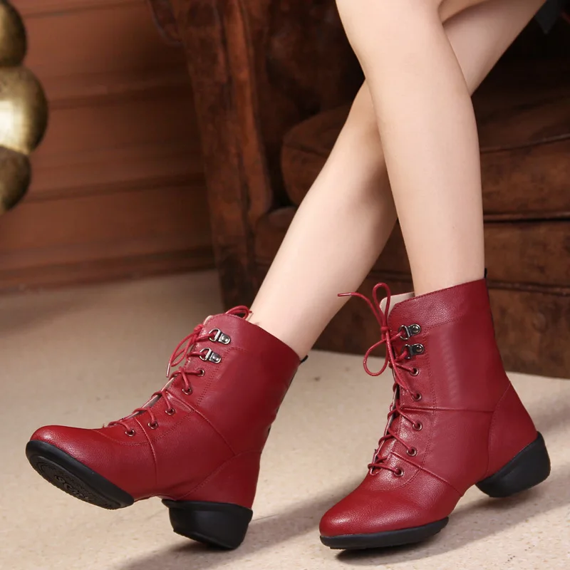 Women Dance Boots for Ladies High Heel Flannel Ballroom Modern Dance Shoes Black Gilrs Soft Sole Bachata Salsa Dancing Shoes
Women Dance Boots for Ladies High Heel Flannel Ballroom Modern Dance Shoes Black Gilrs Soft Sole Bachata Salsa Dancing Shoes