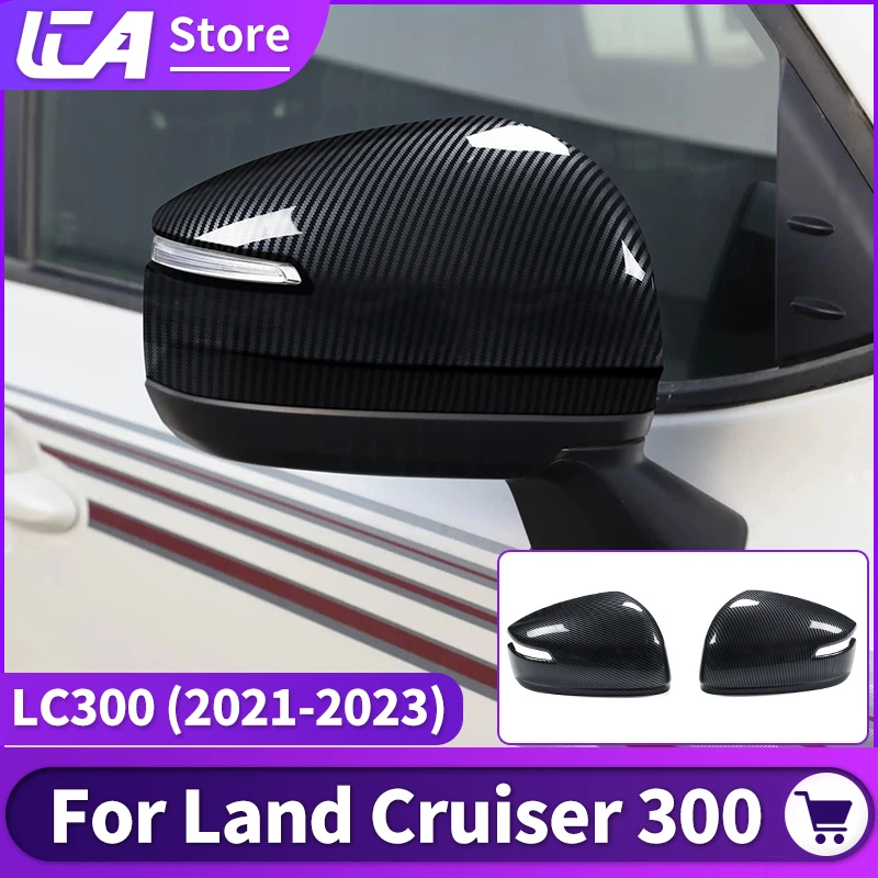 For Toyota Land Cruiser 300 2021 2022 2023 Rearview Mirror Covers LC300 Exterior Decoration Accessories upgraded Tuning VXR GXR
For Toyota Land Cruiser 300 2021 2022 2023 Rearview Mirror Covers LC300 Exterior Decoration Accessories upgraded Tuning VXR GXR