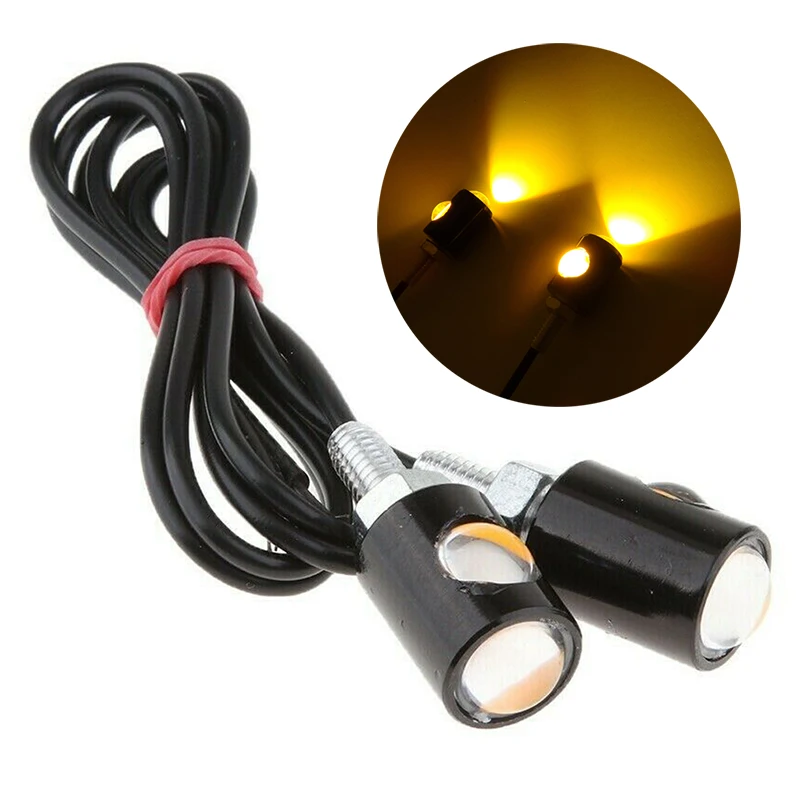 2Pcs Motorcycle Signal Lamp Super Bright Car LED Number License Plate Light Mini Turn Signal Rear Light Brake Fog Lamp Bulb
2Pcs Motorcycle Signal Lamp Super Bright Car LED Number License Plate Light Mini Turn Signal Rear Light Brake Fog Lamp Bulb