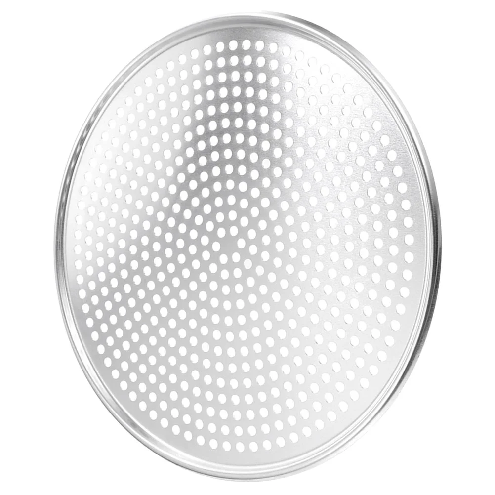 Pizza Pan Holes Metal Plate Oven Baking Household Screen Server Tray Multi-function Round Pans
Pizza Pan Holes Metal Plate Oven Baking Household Screen Server Tray Multi-function Round Pans