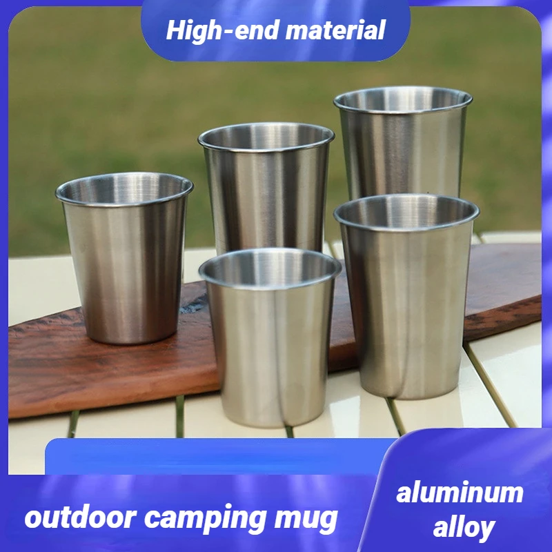 Stainless Steel Mug Camping Drinking Water Cup Mug Portable Storage Travel Adventure 304 Stainless Steel Outdoor Water Cup
Stainless Steel Mug Camping Drinking Water Cup Mug Portable Storage Travel Adventure 304 Stainless Steel Outdoor Water Cup