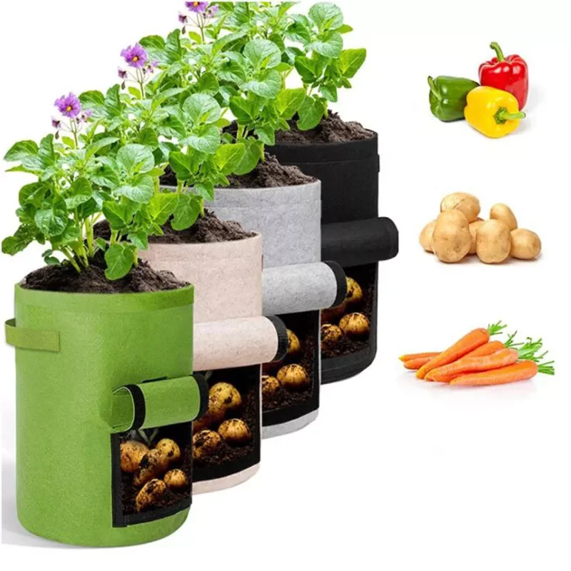 Plant Grow Bags home garden Potato pot greenhouse Vegetable Growing Tamto Chili Moisturizing jardin Vertical Garden Bag Tools
Plant Grow Bags home garden Potato pot greenhouse Vegetable Growing Tamto Chili Moisturizing jardin Vertical Garden Bag Tools