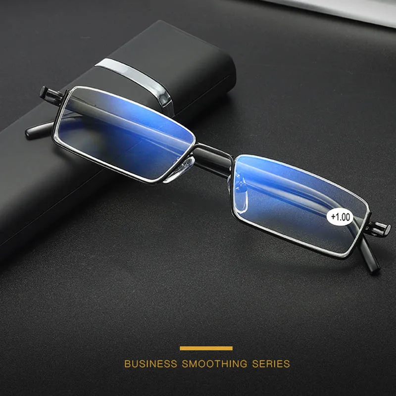 Men Half Frame Comfy Light Reading Glasses Portable Fashion Unisex Eyewear Degree +1+1.5+2+2.5+3+3.5+4 Presbyopic Glasses
Men Half Frame Comfy Light Reading Glasses Portable Fashion Unisex Eyewear Degree +1+1.5+2+2.5+3+3.5+4 Presbyopic Glasses