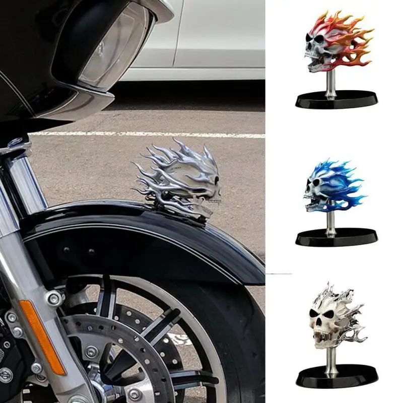 Creative Undead Ornament Flamed Devil Skeleton Motorcycle Skull Decoration Universal Car Interior Accessories
Creative Undead Ornament Flamed Devil Skeleton Motorcycle Skull Decoration Universal Car Interior Accessories