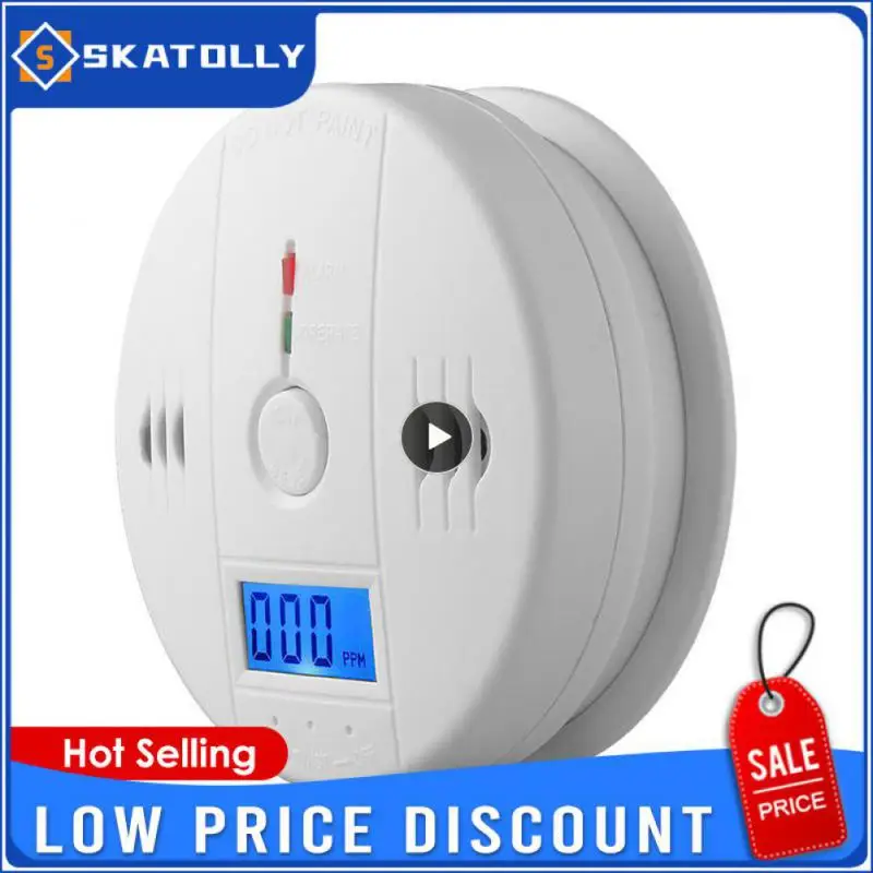 Carbon Monoxide Alarm Home Detector CO Blue Smoke Detection LCD Display Alarm Carbon Monoxide Detectors Security Alarm For CoRui
Carbon Monoxide Alarm Home Detector CO Blue Smoke Detection LCD Display Alarm Carbon Monoxide Detectors Security Alarm For CoRui
