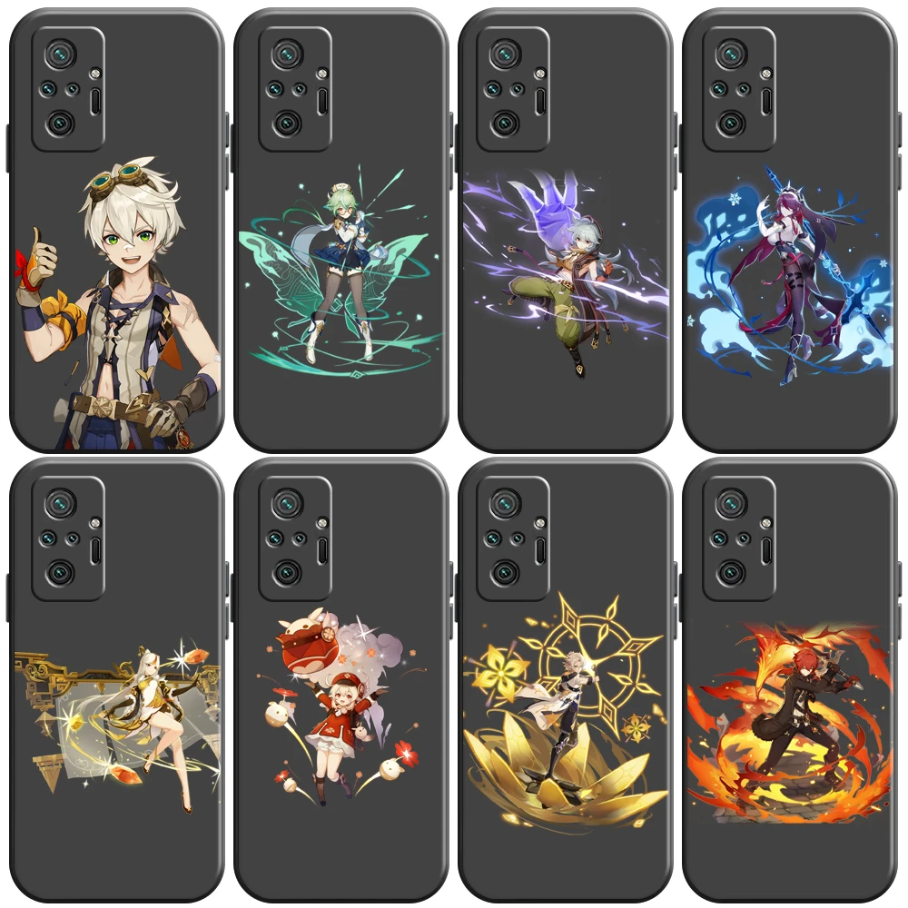 Genshin Impact Project Game Phone Case For Xiaomi Redmi Note 9 9i 9AT 9T 9A 9C 9S 9T 10 10S Pro 5G Soft Black Funda Back
Genshin Impact Project Game Phone Case For Xiaomi Redmi Note 9 9i 9AT 9T 9A 9C 9S 9T 10 10S Pro 5G Soft Black Funda Back