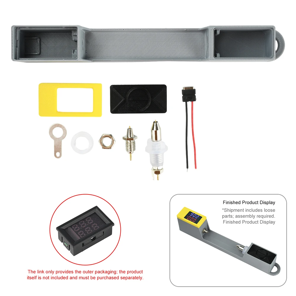 Gaqqee Тестер внутреннего сопротивления аккумулятора VR452
Gaqqee Тестер внутреннего сопротивления аккумулятора VR452