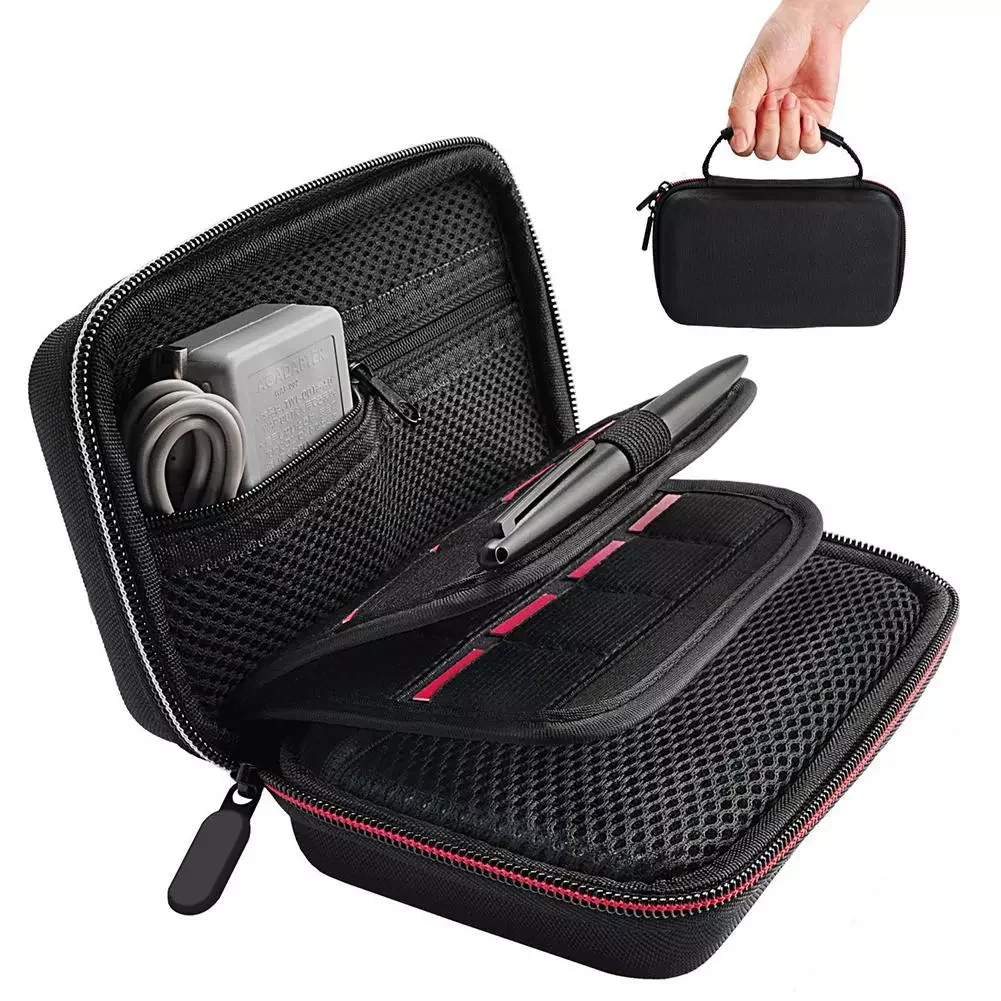 EVA Hard Storage Bag Travel Protective Carry Case Nylon Card Holder for 3DSXL NEW 3DSXL/LL Shell Bag for NEW 2DS LL/XL
EVA Hard Storage Bag Travel Protective Carry Case Nylon Card Holder for 3DSXL NEW 3DSXL/LL Shell Bag for NEW 2DS LL/XL