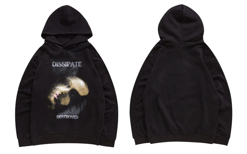 Hoodies Creative Dissipate Face Print Sweatshirts Streetwear Hip Hop Casual Hooded Sweat Shirts Mens 2023 Tops
Hoodies Creative Dissipate Face Print Sweatshirts Streetwear Hip Hop Casual Hooded Sweat Shirts Mens 2023 Tops